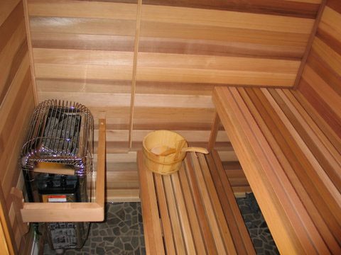 bathhouse 5 Person Sauna